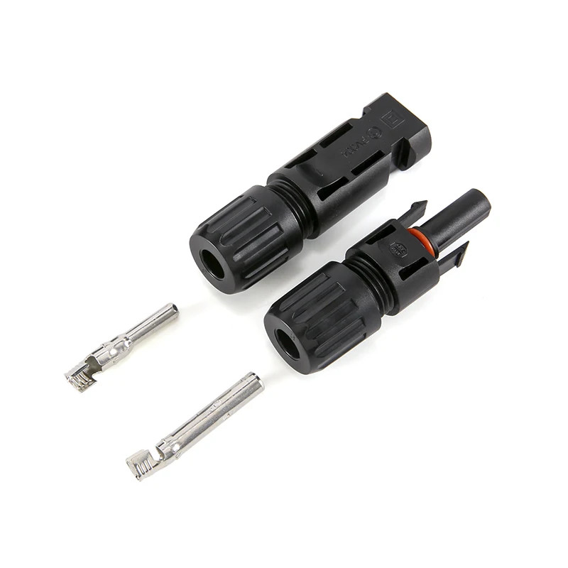 100Pcs PV DC Connector Kit 1000V/1500V 30A-60A IP67 IP68 for 2.5-6mm² Cable