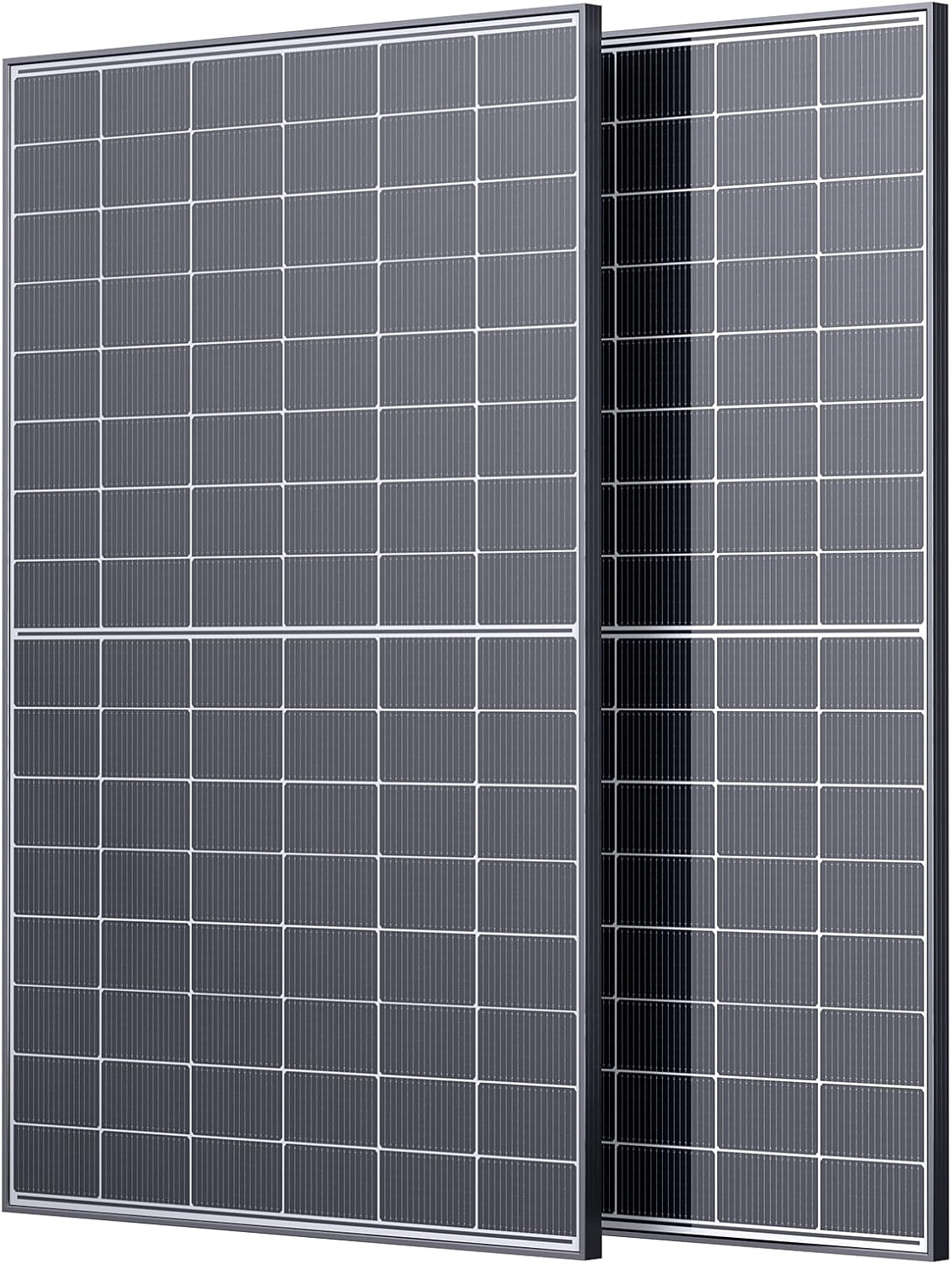 450W Bifacial Solar Panel 2-Pack (900W Total), N-Type 16BB Double Glass Monocrys