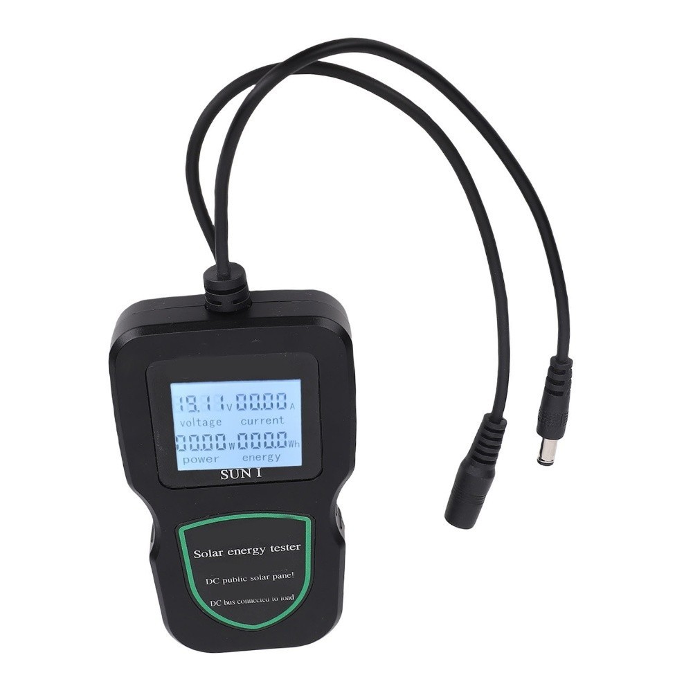 Photovoltaic Panel Tester with LCD Display Solar Tester for Power Measurement
