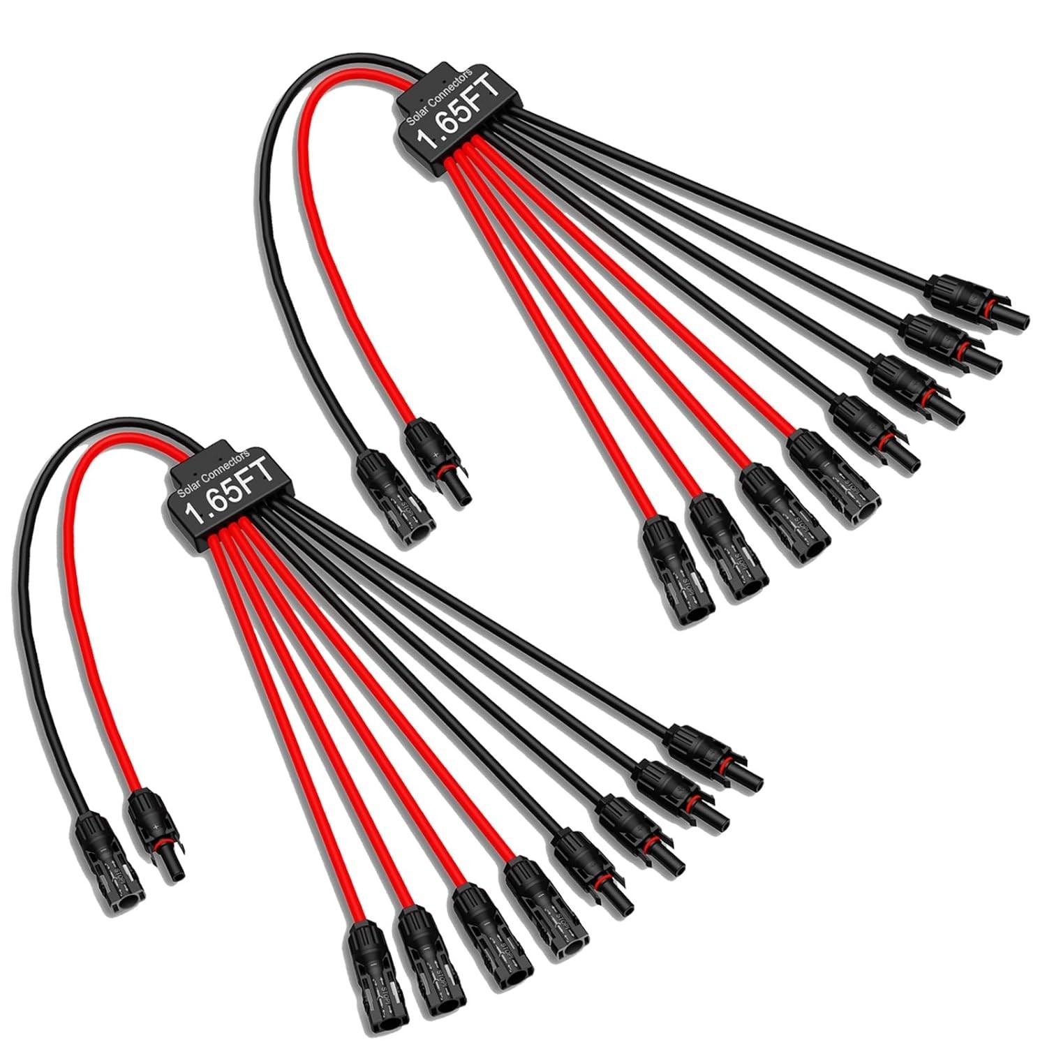 Effortless Installation 2 Pack Solar Connectors – Weatherproof for Outdoor Use