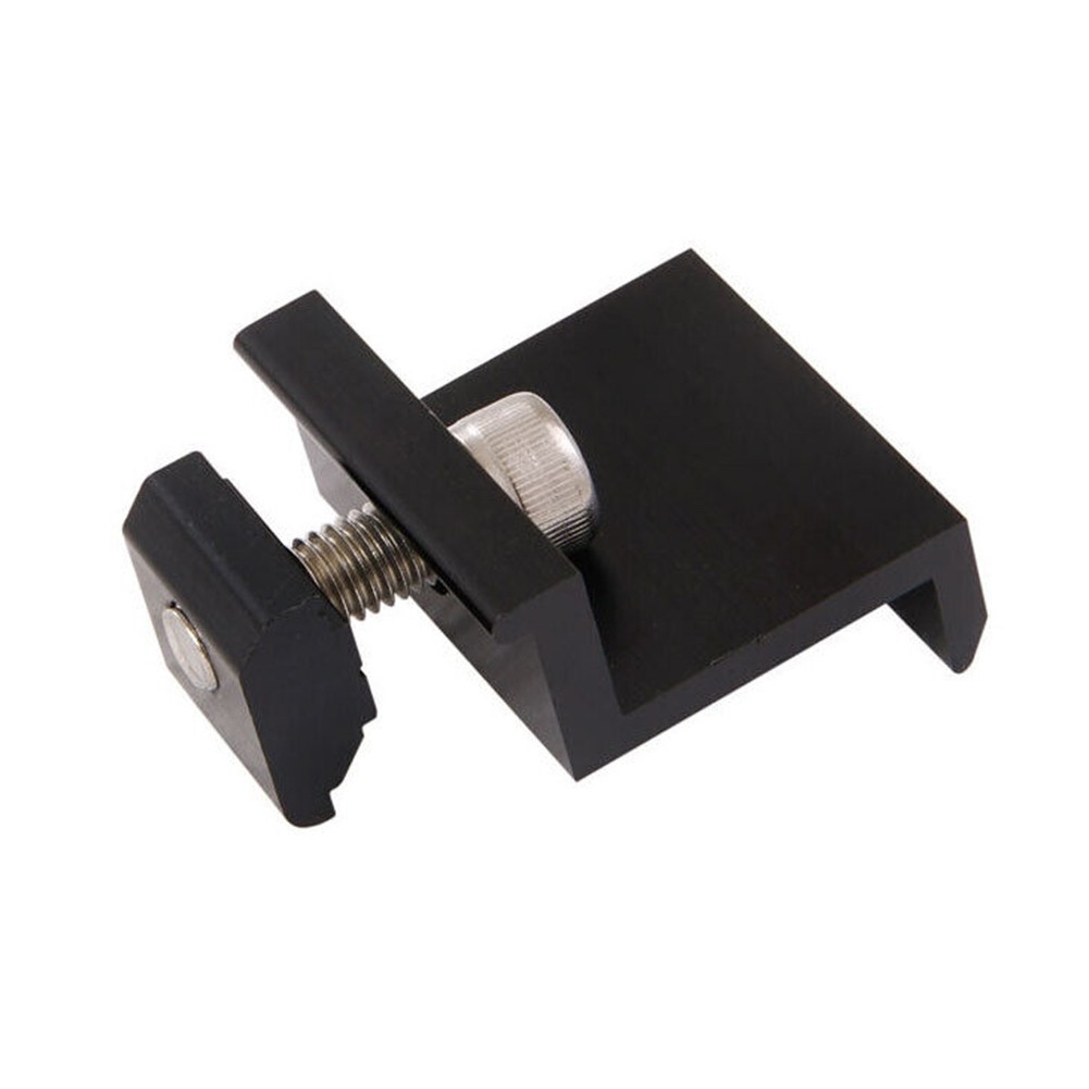 Solar Panel Bracket Fixing PV End Clamp Middle Clamp Mounting 30mm/35mm Black