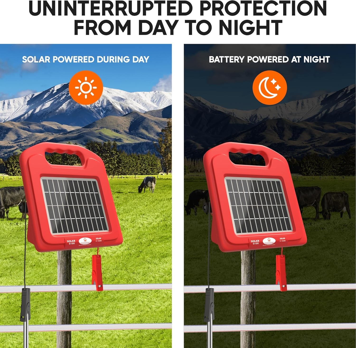 5 Mile Solar Electric Fence Charger 2 Joule