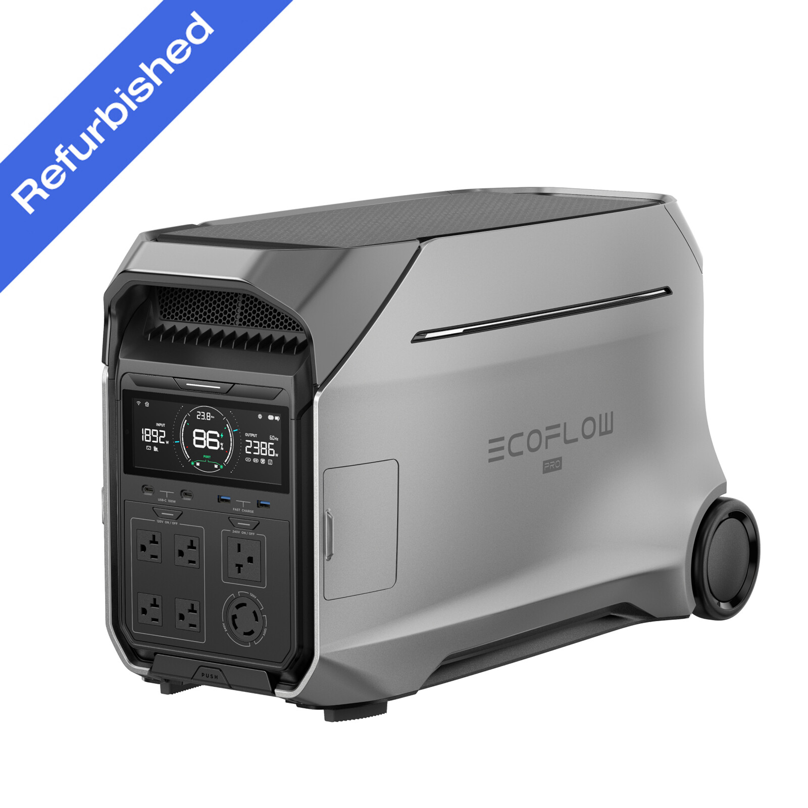 EcoFlow DELTA Pro 3 4000Wh Smart Power Station for Home Back-up Refurbished