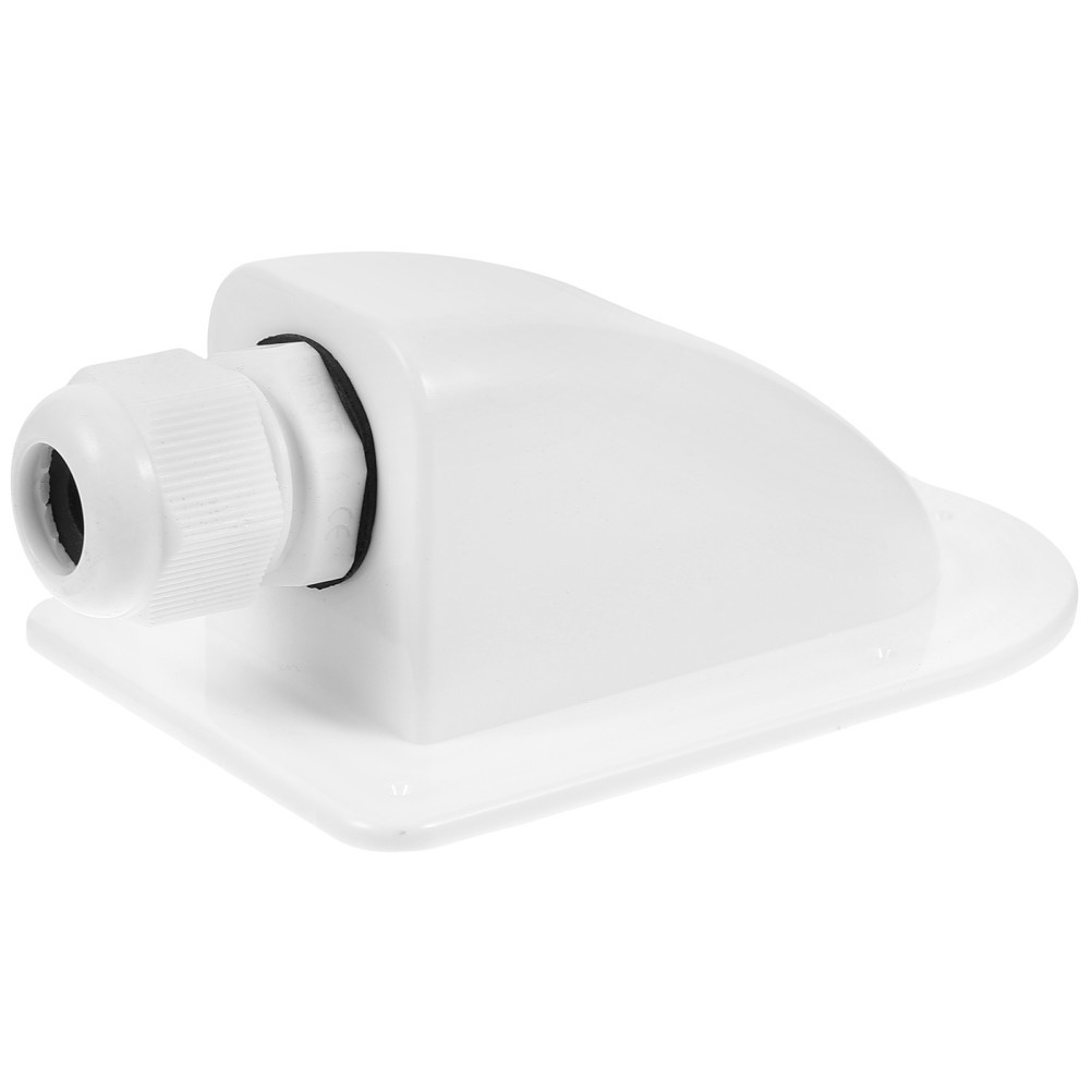 Solar Cable Entry Box Waterproof ABS Single Hole Cable Entry for RV Panels