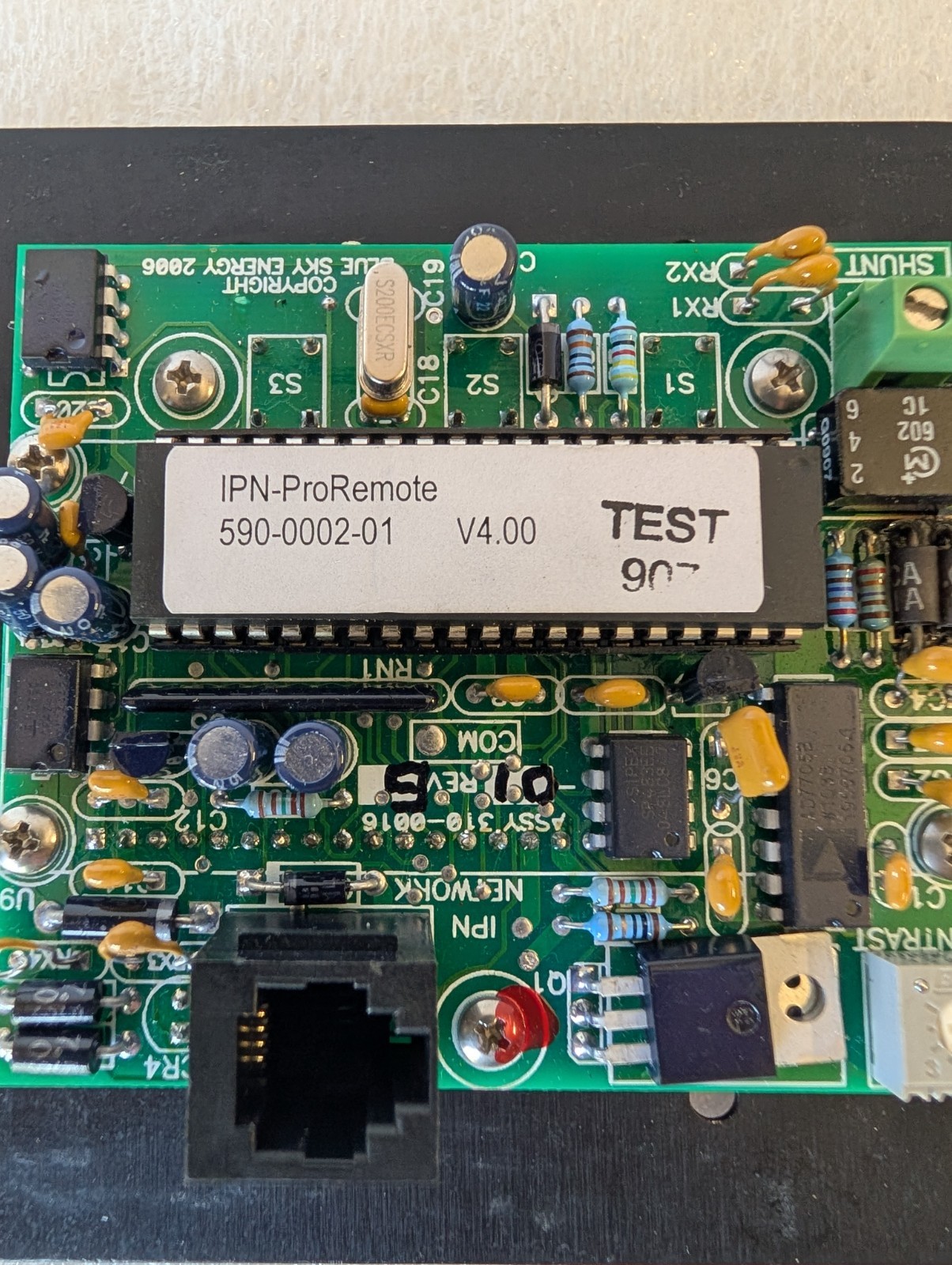 Blue Sky Energy IPN Remote ProRemote Display, Working
