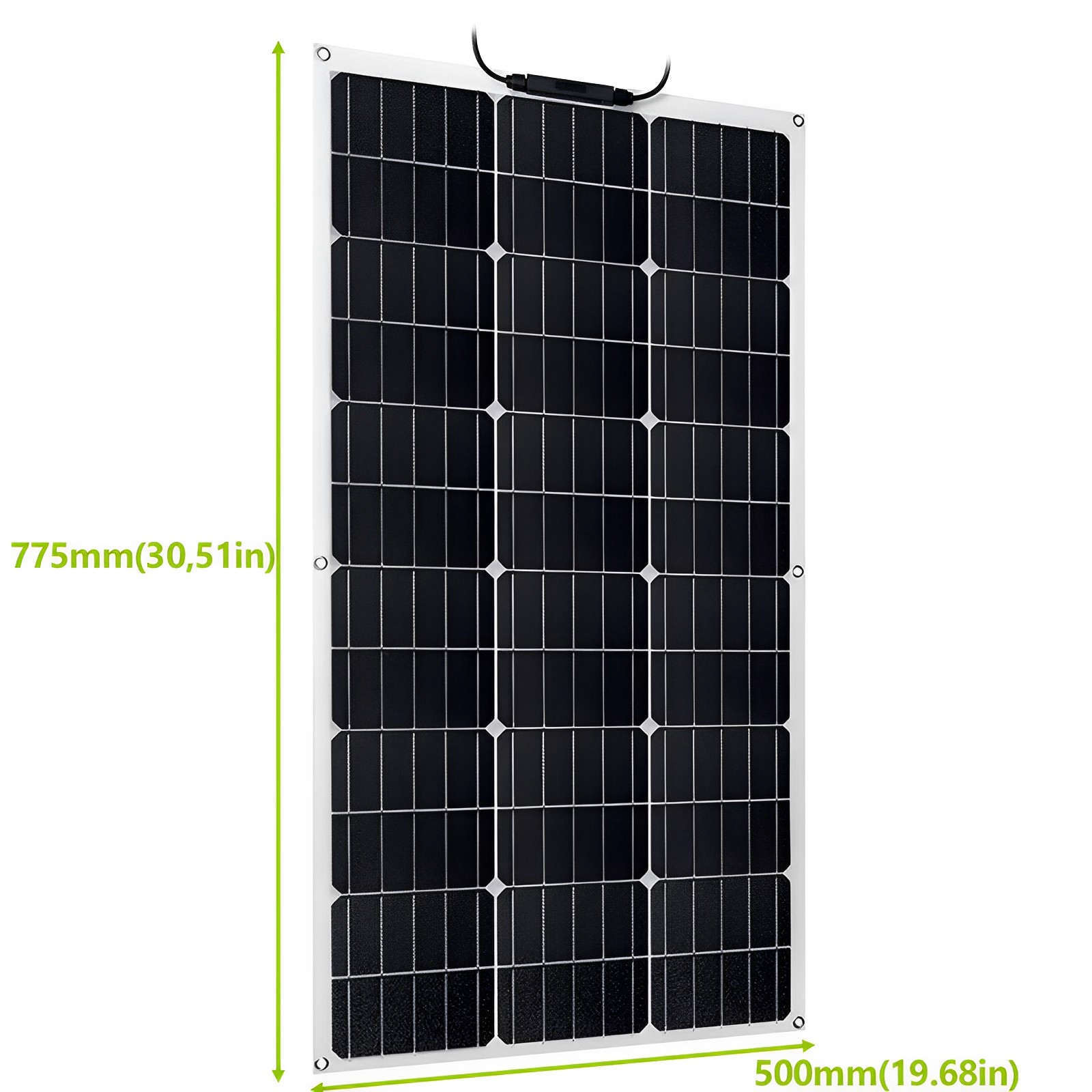 Flexible Solar Panels Kits 1200W W/ 40A PWM MPPT Charge Controller Camping Home