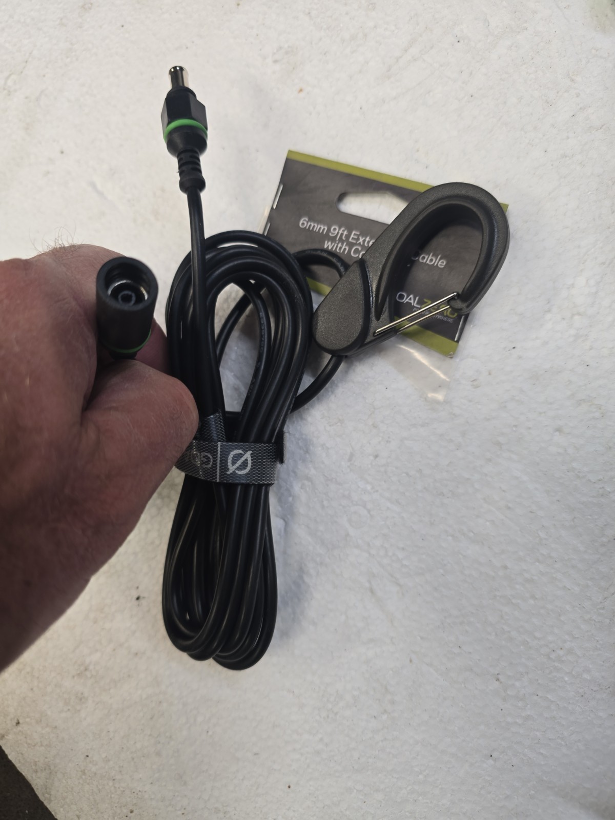 Goal Zero 6mm Extension Cable 9ft With Carabiner