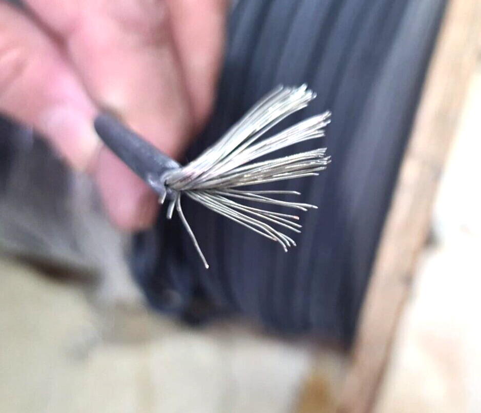 Solar Cable 12 AWG 600V BLK 500 Photovoltaic Solar Panel Cable 1986165-2