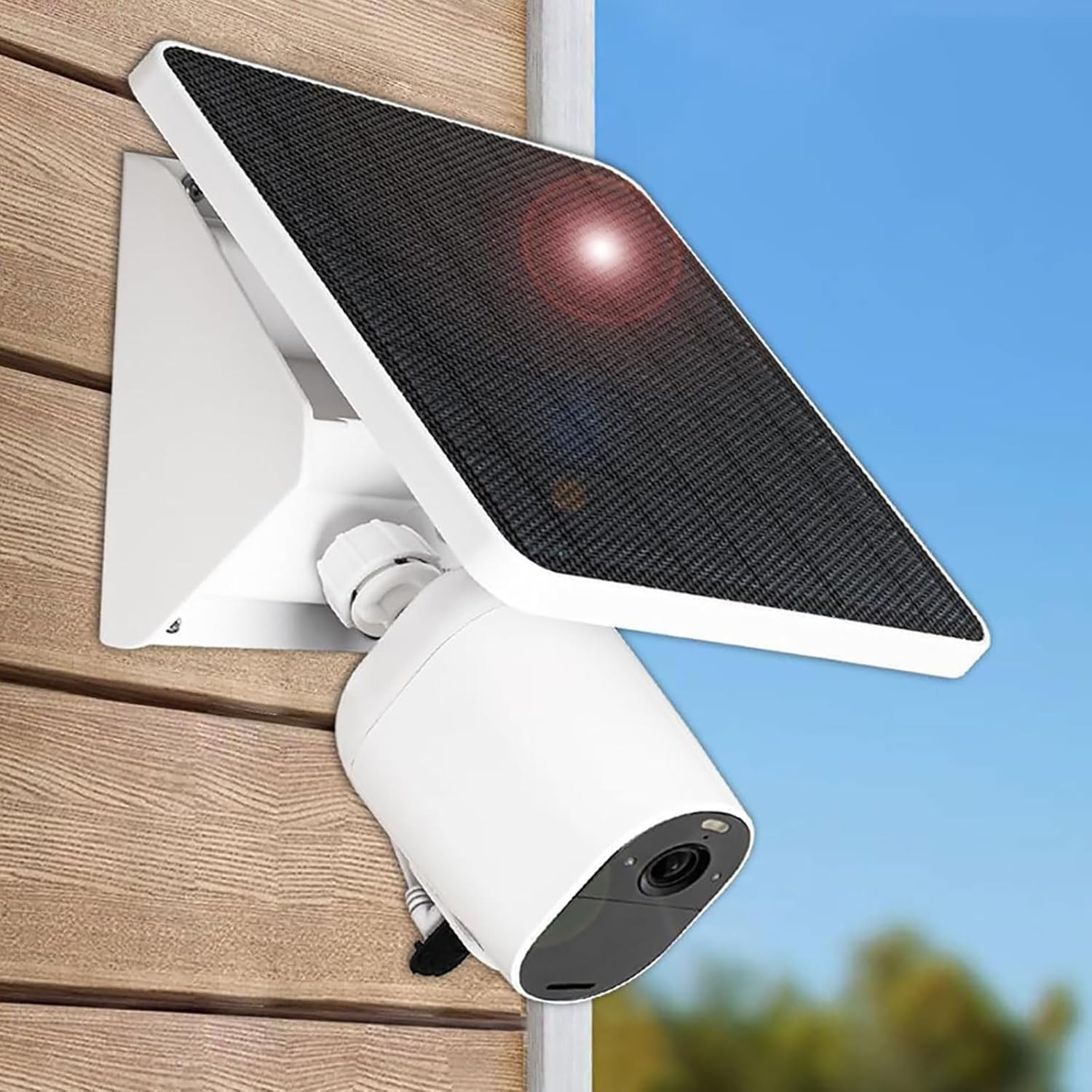 4W Solar Panel Charging Mount for Arlo Essential 2K (2Nd Gen),Essential Xl,Essen