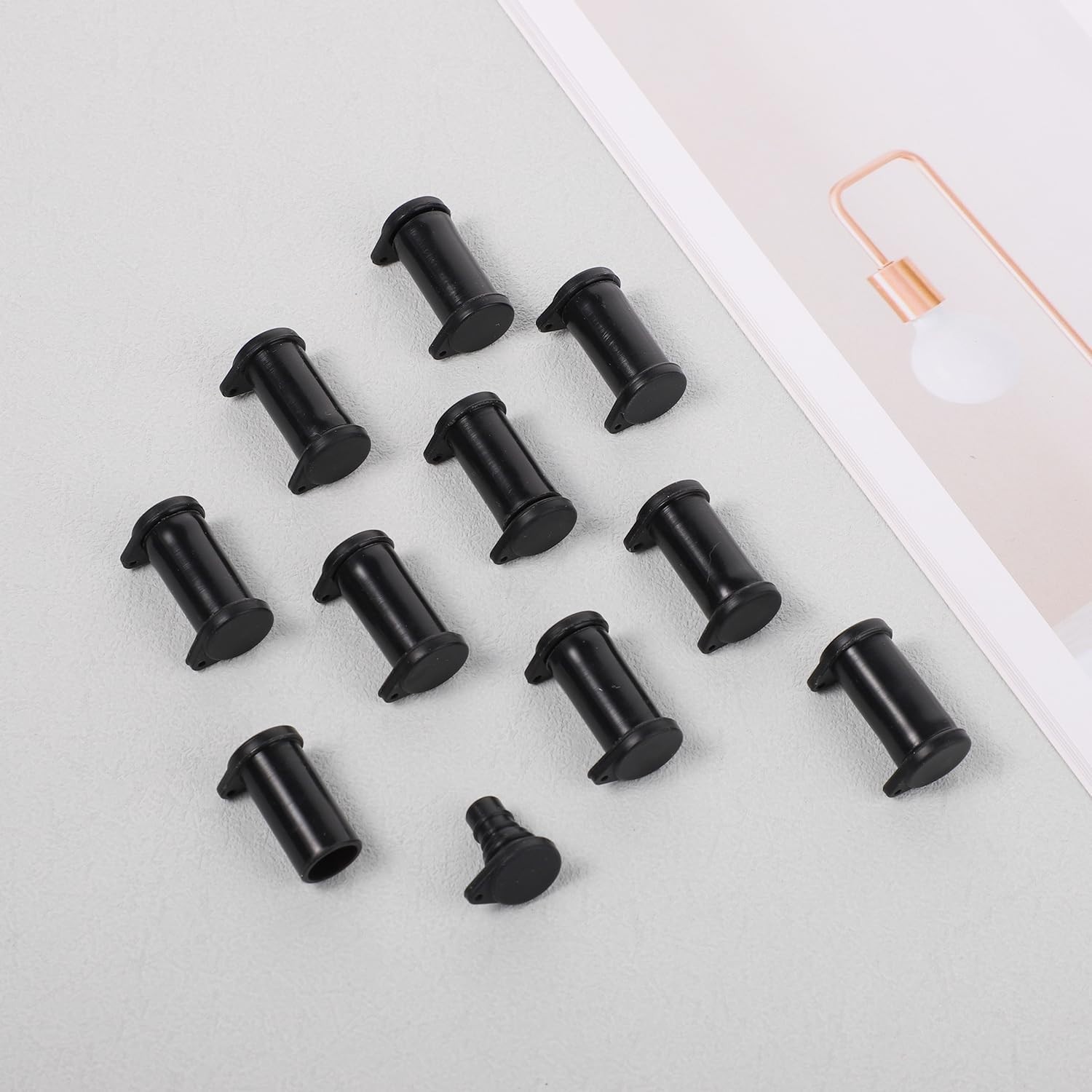 10 Pairs Solar Panel Connector Caps, Dust & Weather Resistant Solar Cable End…
