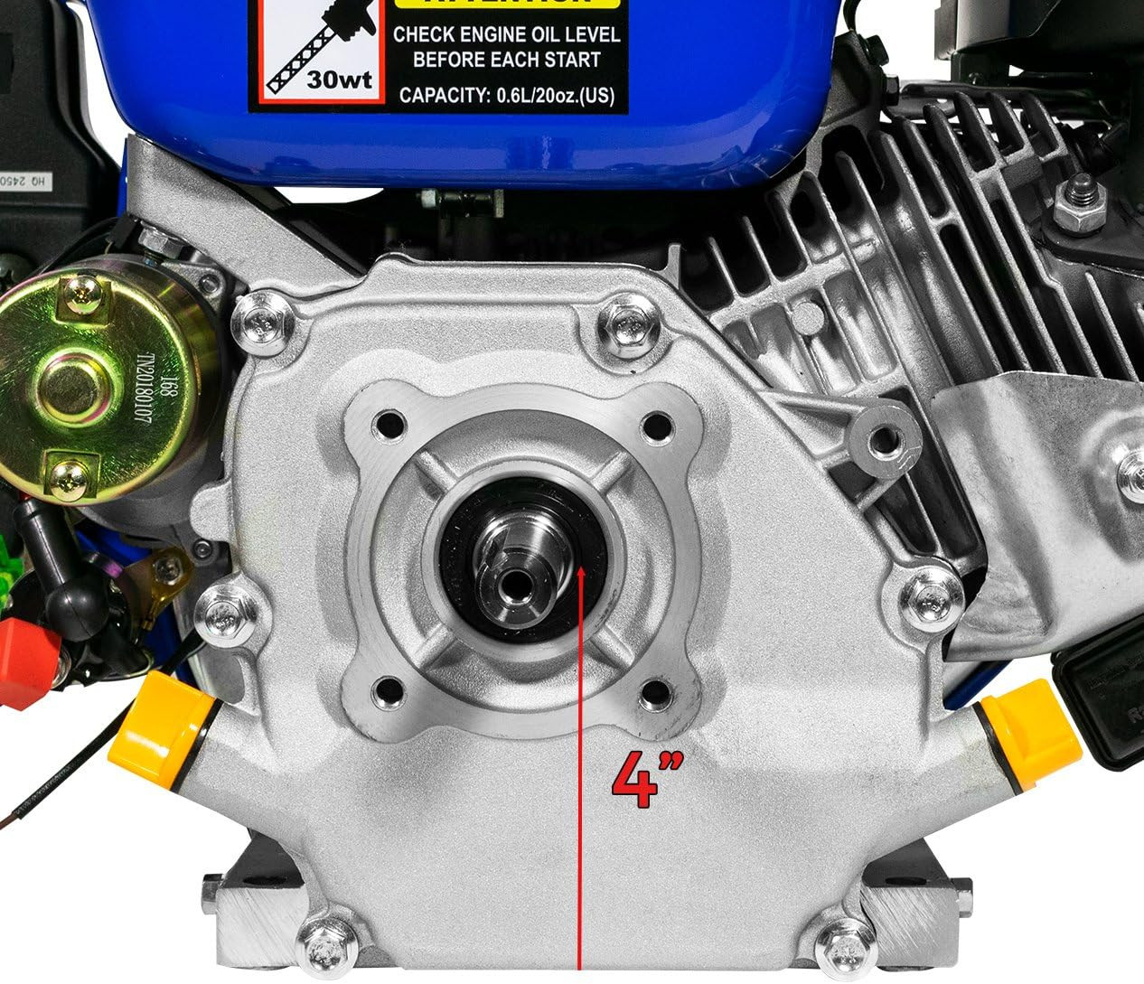 Duromax XP7HPE 208Cc Electric Start Gas Powered, 50 State Approved, Multi-Use En
