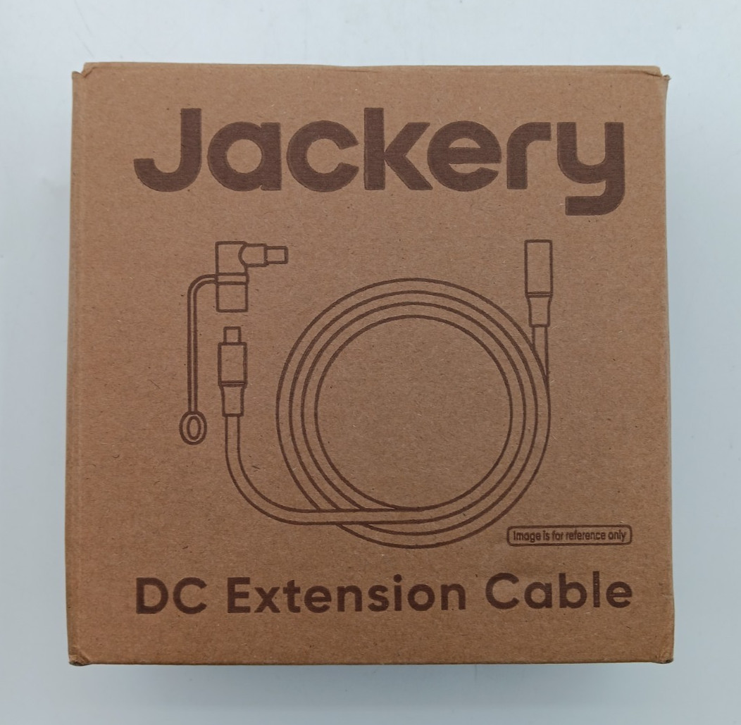 Jackery Power Station 16.5ft DC Extension Cable for Solar Panel Model #JA-CA05A