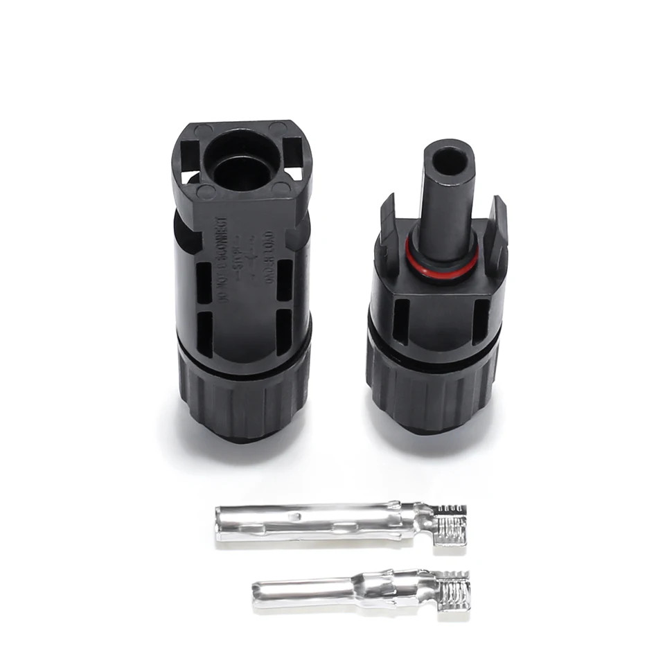 100Pcs PV DC Connector Kit 1000V/1500V 30A-60A IP67 IP68 for 2.5-6mm² Cable