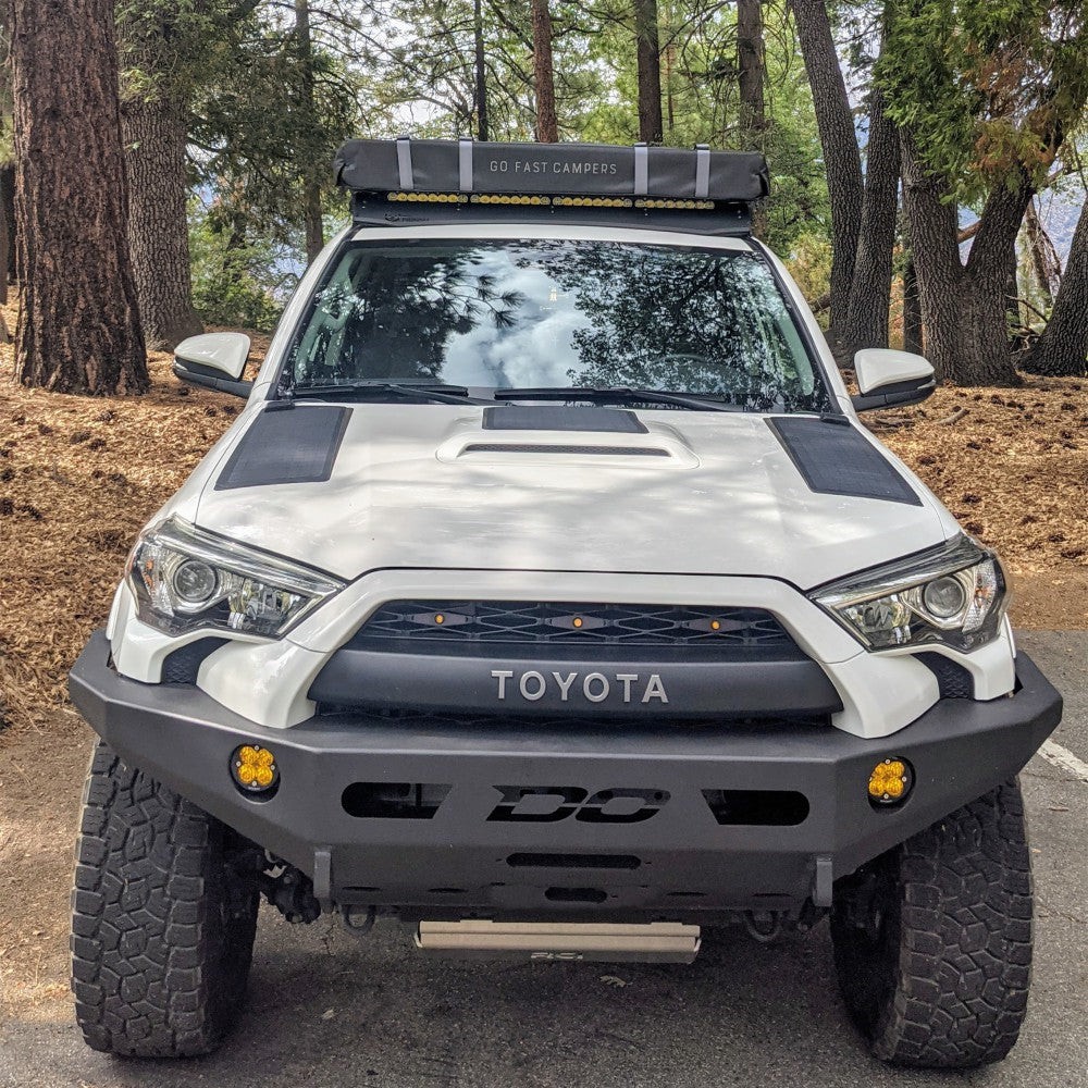 Toyota 4Runner 4th&5th Gen(2003-2024) w/ Scoop Lensun 80W Hood Solar Panel Best