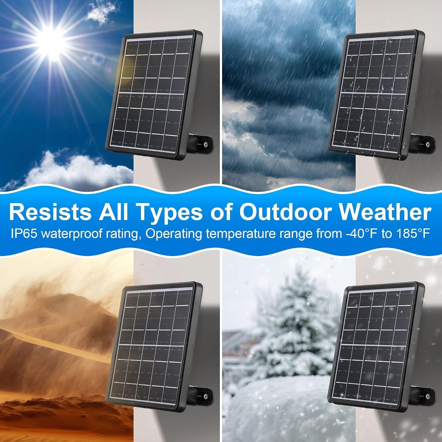 Quick Install 5W Solar Panel for Automatic Chicken Door – Waterproof Design