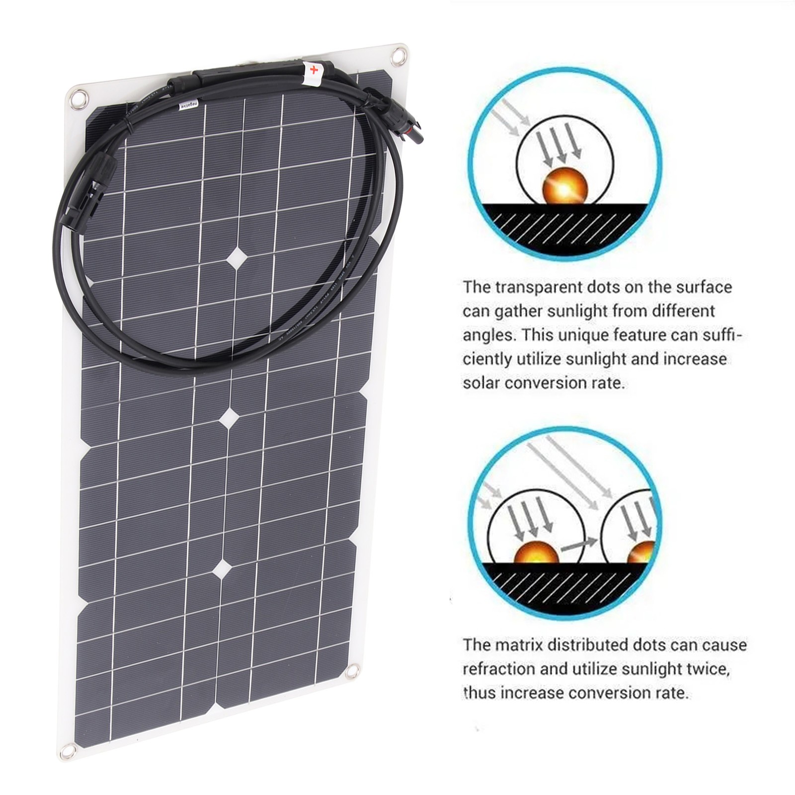 Solar Panel Weather Resistant 16V Solar Panel For Yachts