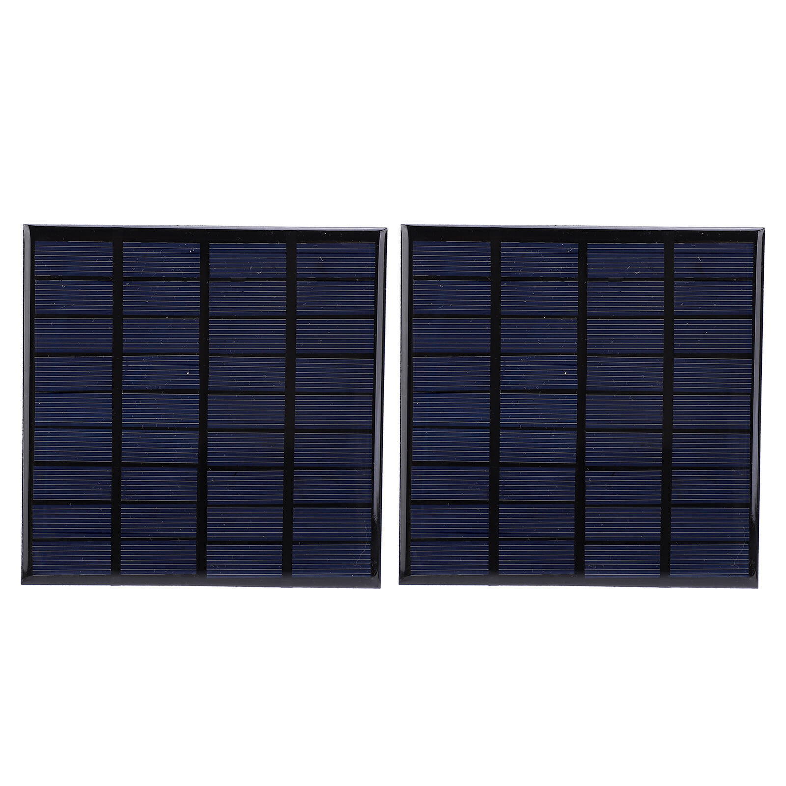 2pcs DC9V 2W Epoxy Solar Panels Polysilicon Battery Toys Charger Module