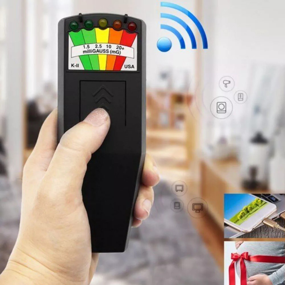 Advanced LED Magnetic Field Detector for Hunting and Paranormal Investigations