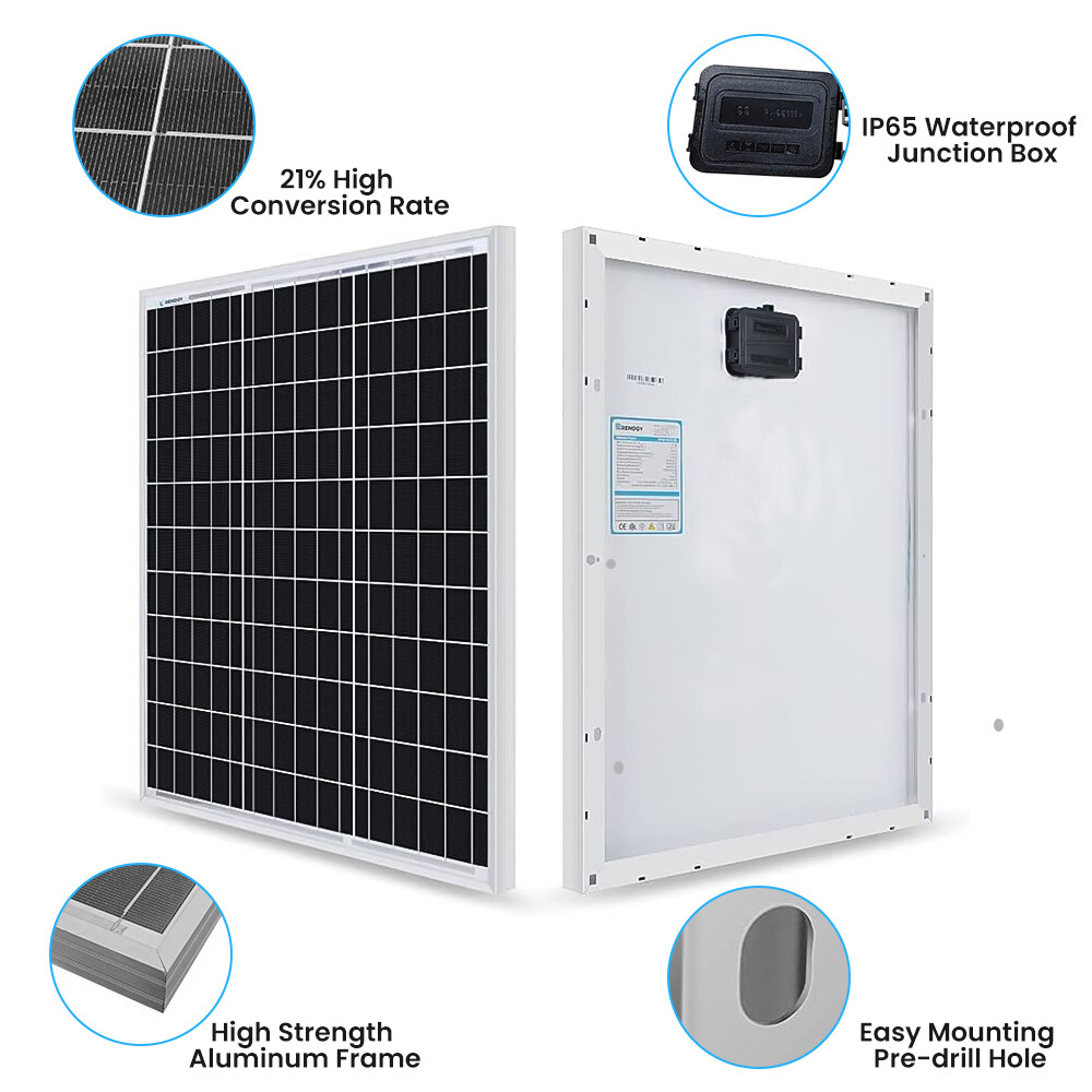 400W 200W 100W Watt Mono Solar Panel 12V Battery Charger Home Boat RV Off Grid