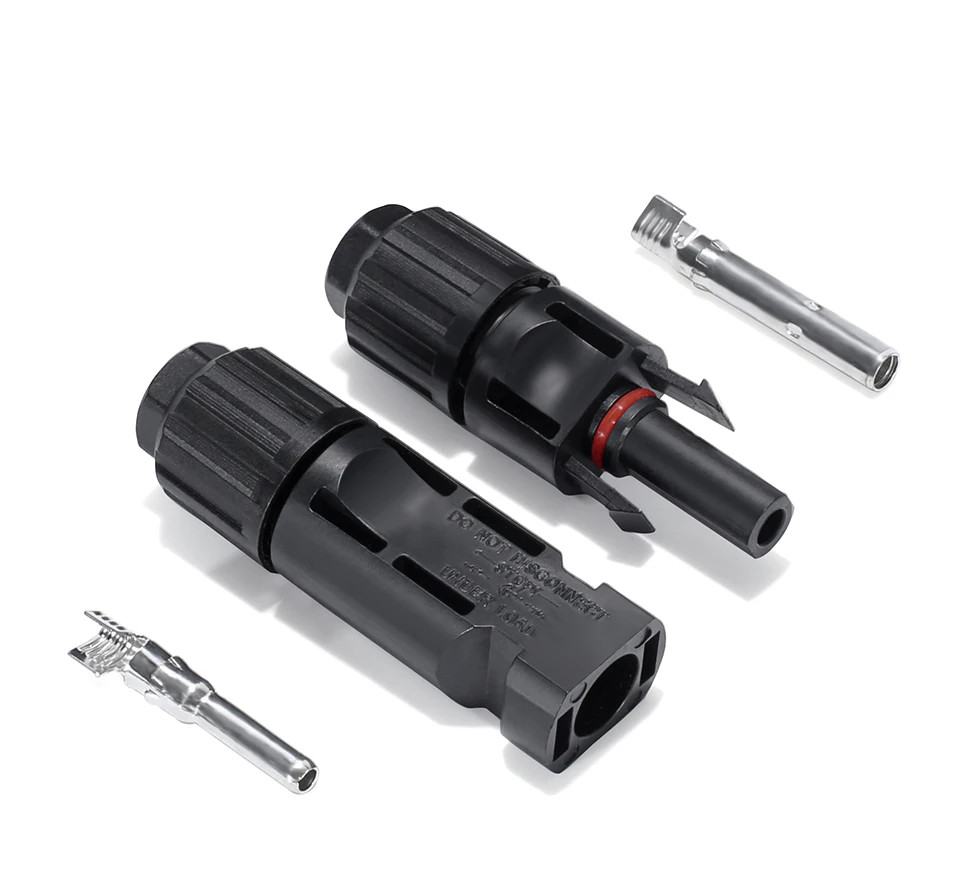 100Pcs PV DC Connector Kit 1000V/1500V 30A-60A IP67 IP68 for 2.5-6mm² Cable