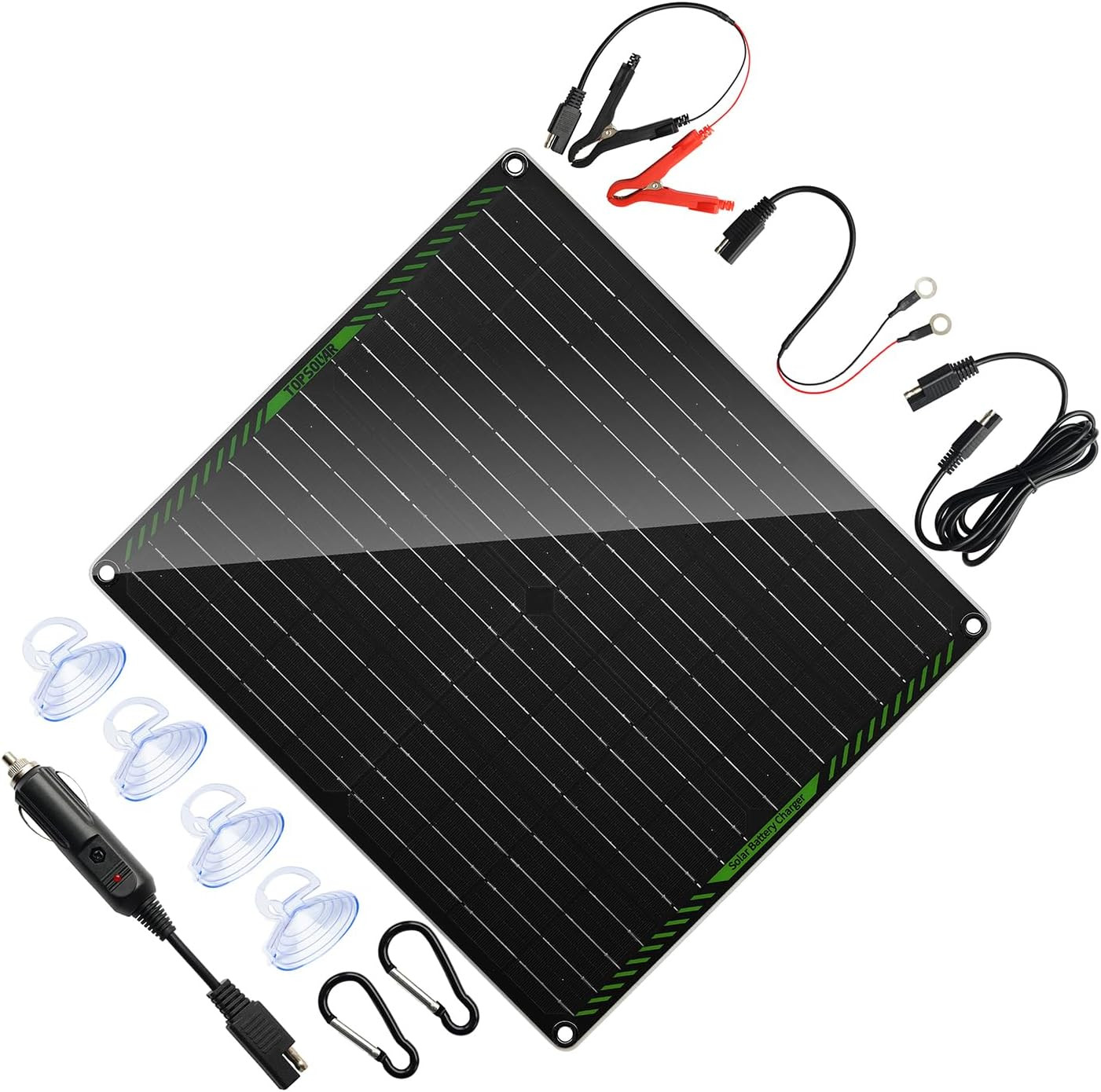 20 Watt 18 Volt Solar Trickle Charger 20 Watt 18 Volt Solar Panel Car Battery Ch