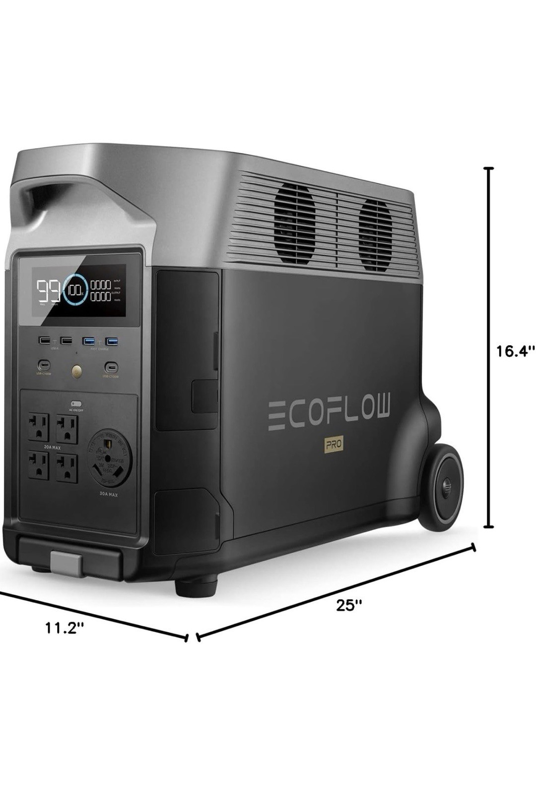 Ecoflow Portable Power Station 3600Wh DELTA Pro