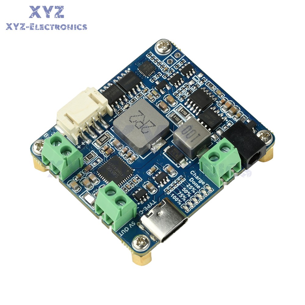 6-24V Solar Panel Power Management Module 5V 3A Supports MPPT, PD QC FCP SFCP