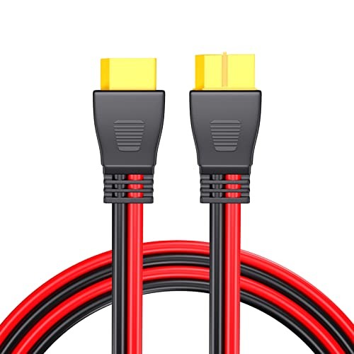XT60 Male to Female Connector 12AWG 10ft Extension Cable for RC Battery