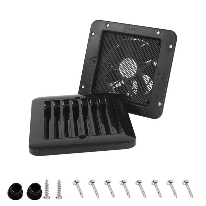 Roof Exhaust Fan Weather Resistant ABS Material Easy Mount Automotive Cooling Sy