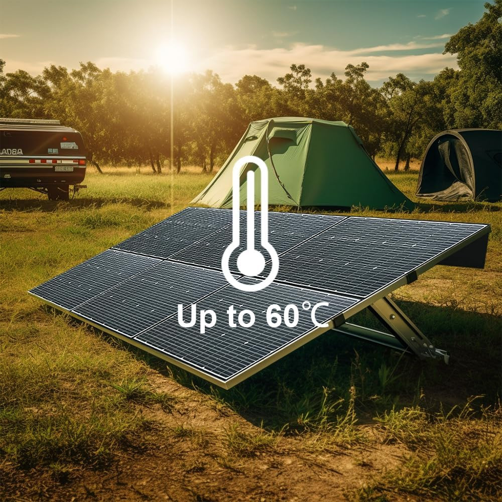 SP039 600W Portable Solar Panel, Foldable Solar Charger with 24% High Efficiency