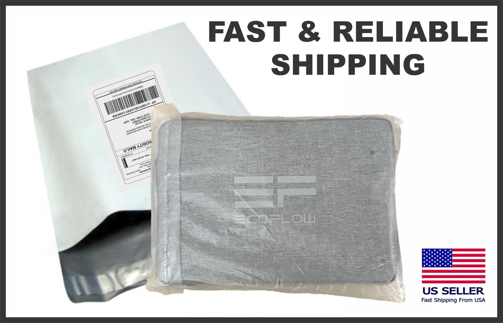 EcoFlow 45W Solar Panel Carry Case/Bag – U.S. Stock