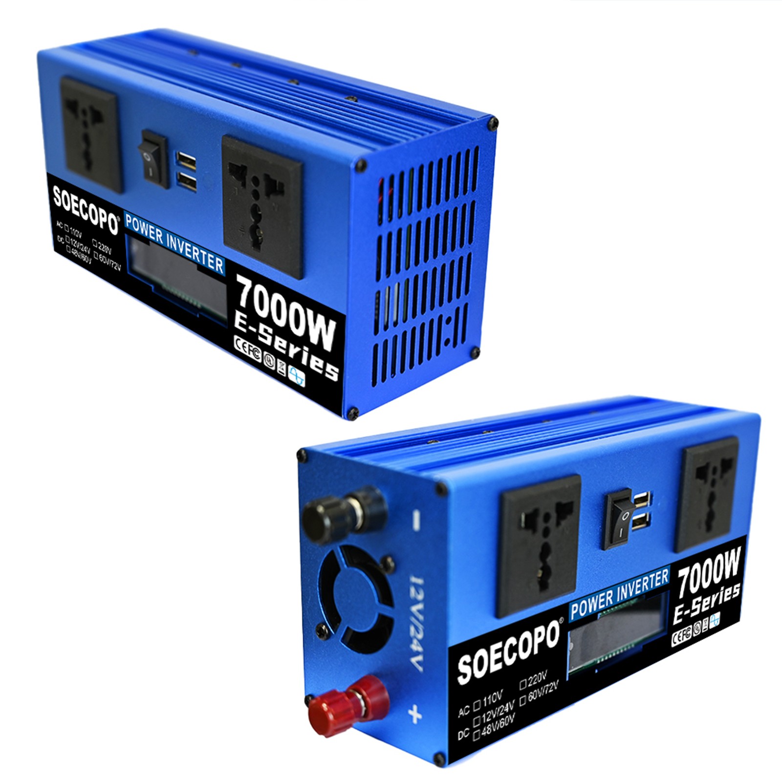 7000W Solar Energy Kit | Off-Grid Solution, 2pcs 200W Solar Panels, Controller