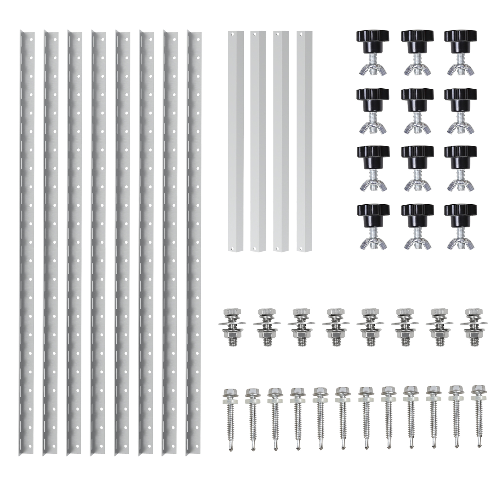 Adjustable Roof Solar Panel Mounting Brackets Kit System for 300W Solar Panels