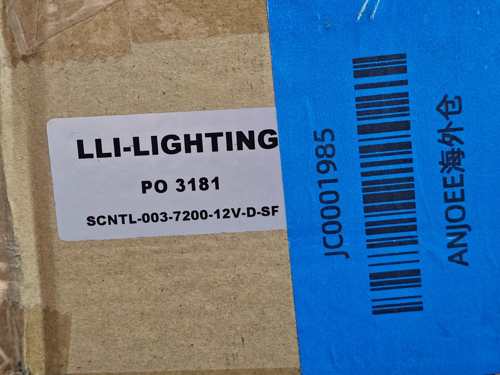 Solar Flashing Bluetooth Control Box For LED Signs SCNTL-003-7200-12V-D-SF