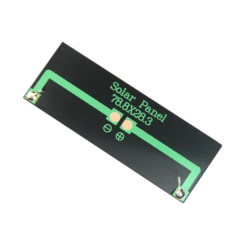 Polysilicon Solar Cell 0.2W 2VOutput Waterproof Design Ideal For 1.2V-2V Battery