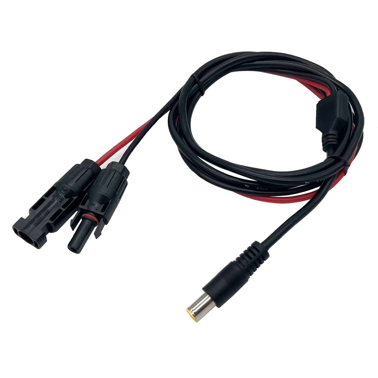 Solar Panel Connector to DC 8MM Adapter Cable, Compatible with Solar Connecto…