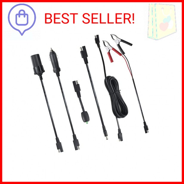 Sunway Solar 16FT Battery Charger Extension Cable Adapter SAE Connectors Quick C