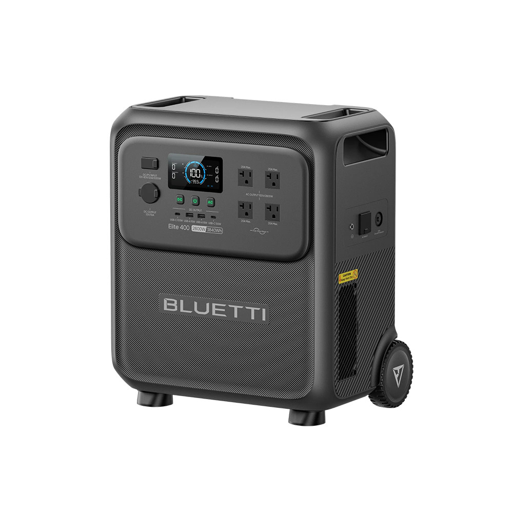 BLUETTI Elite 400 3840Wh 2600W Portable Power Station for Outdoor Camping Renew