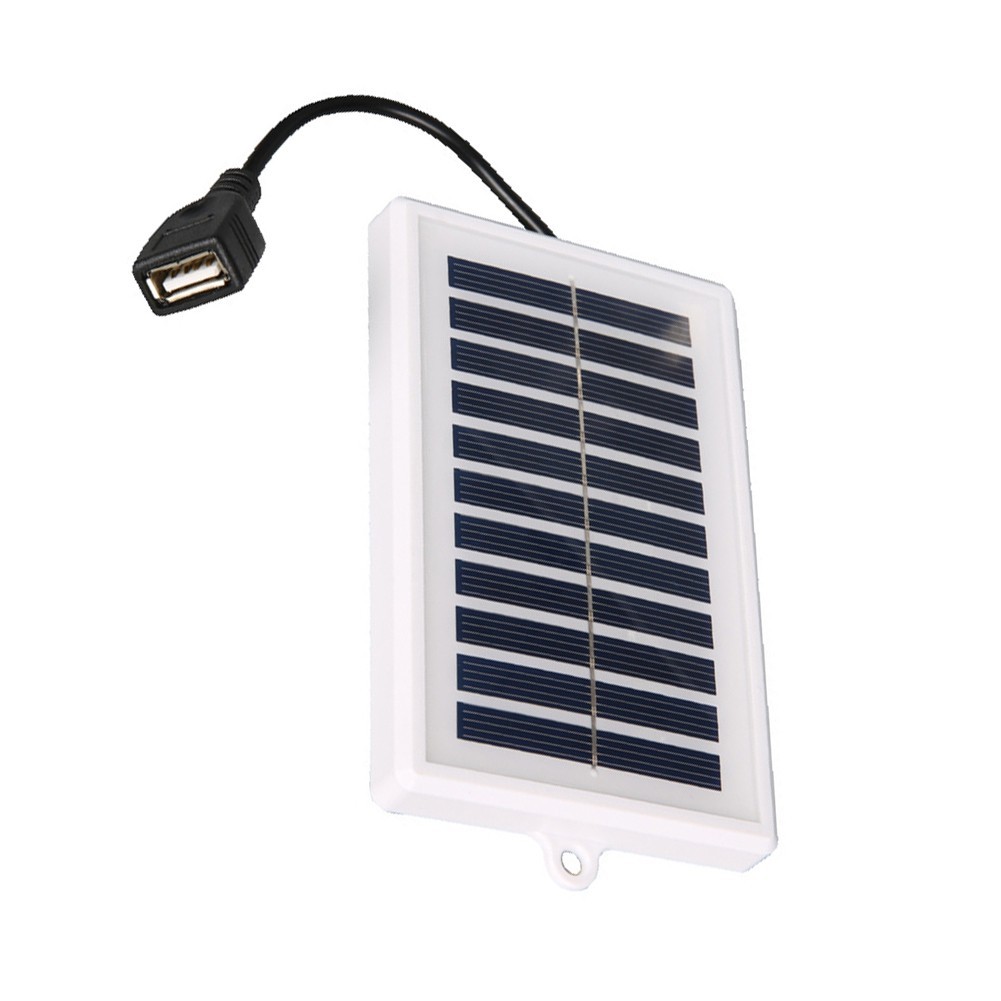 2W 5V Portable Solar Charging Board 5x3x0.5CM USB Output for Outdoor Use