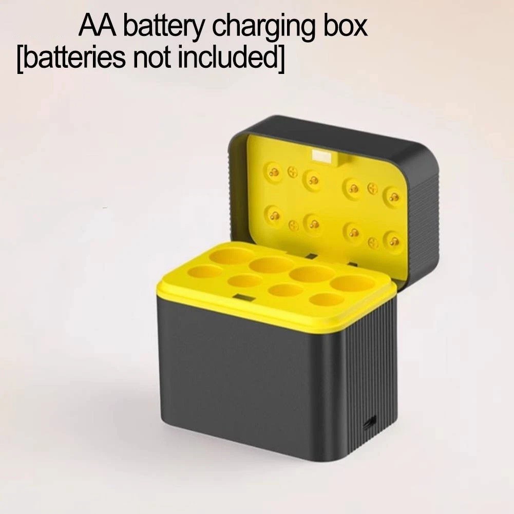 Smart Charging Eight Slot Lithium Battery Charger Box for AA Batteries