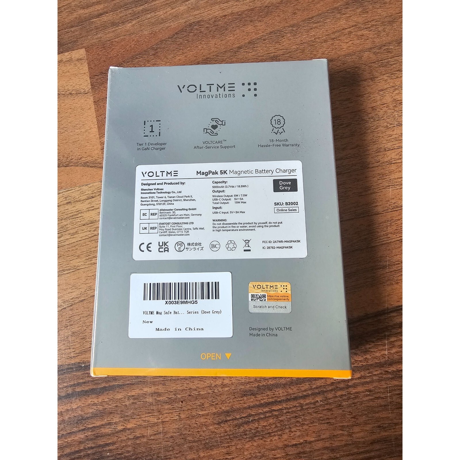 VOLT ME MAGPAK MAGNETIC BATTERY CHARGER