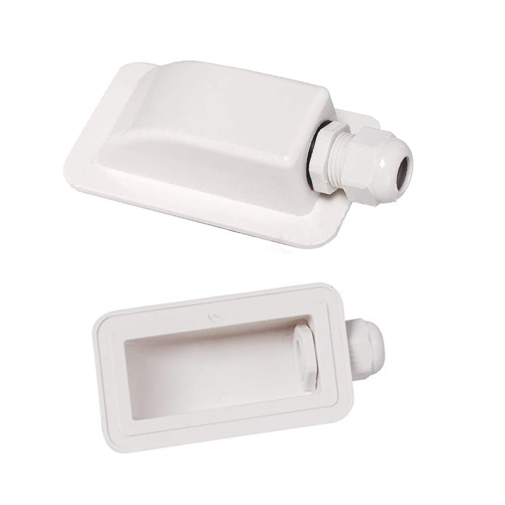 Single Wire Cable Entry Gland Box Roof Solar Panel Junction Box RV Caravan Bo…