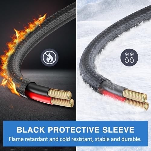 XT60 Extension Cable 12AWG 6FT – Male to Female Adapter, Flame Retardant Sleeve,