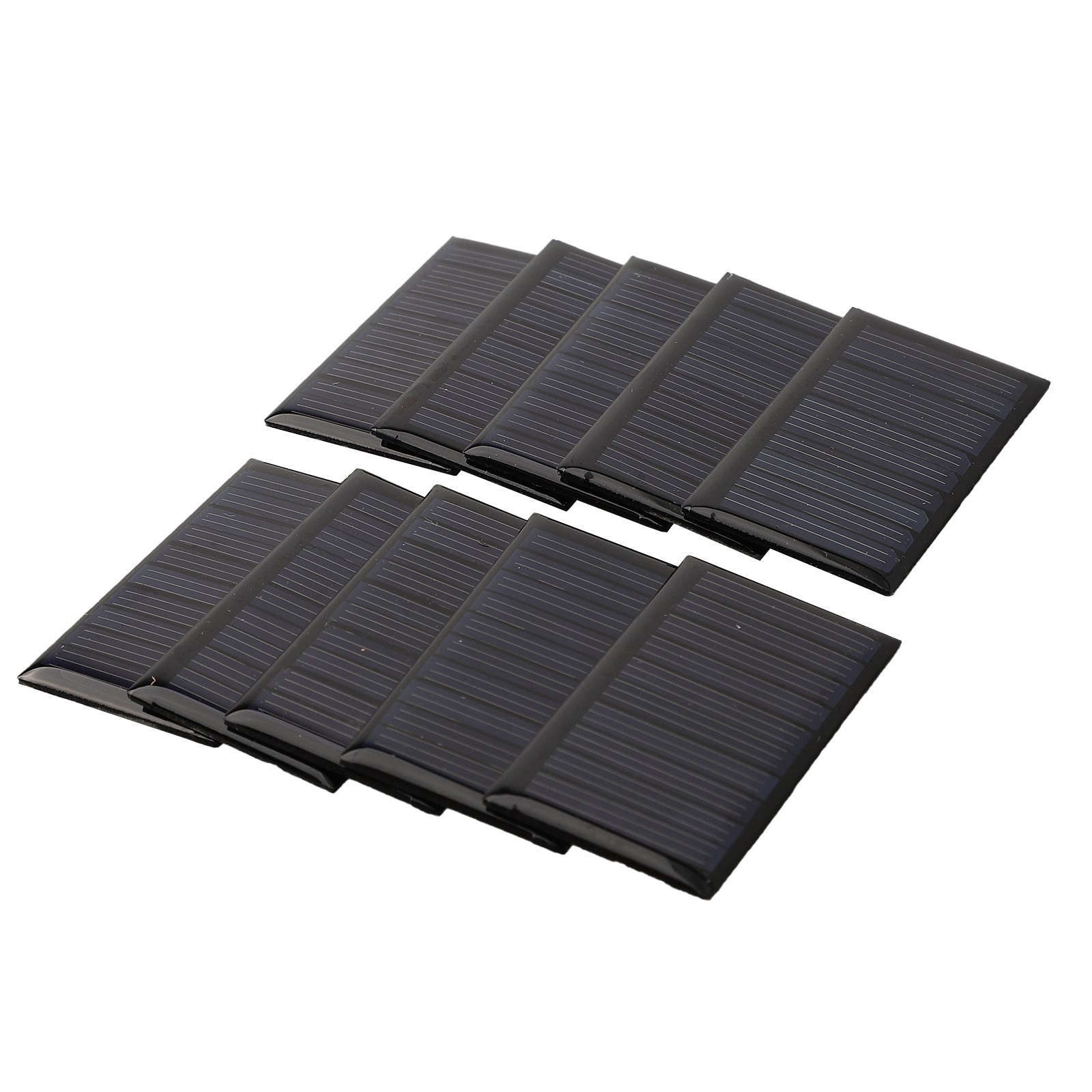 Wholesale Bundle Pack Of 10 Small Solar Panels 5V 30mA DIY Electronics Kit/new~