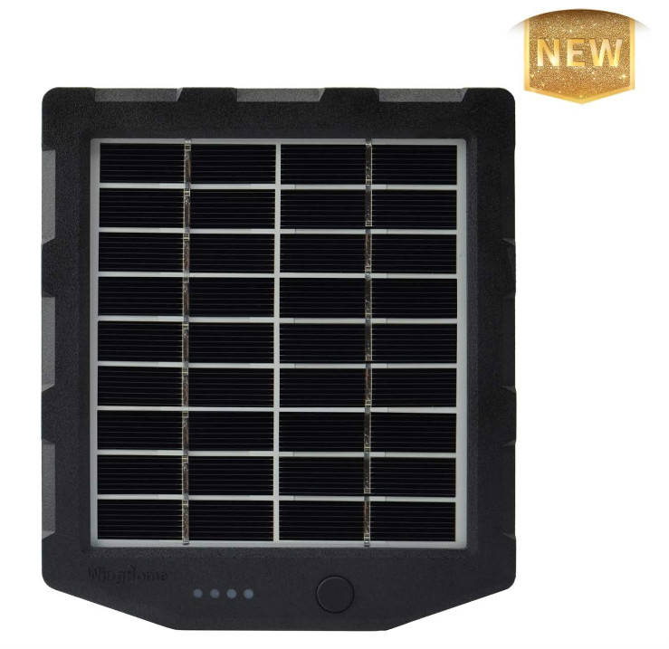 Trail Camera Solar Panel, WingHome Solar Battery Charger Kit 12V/1A 6V/1.5A