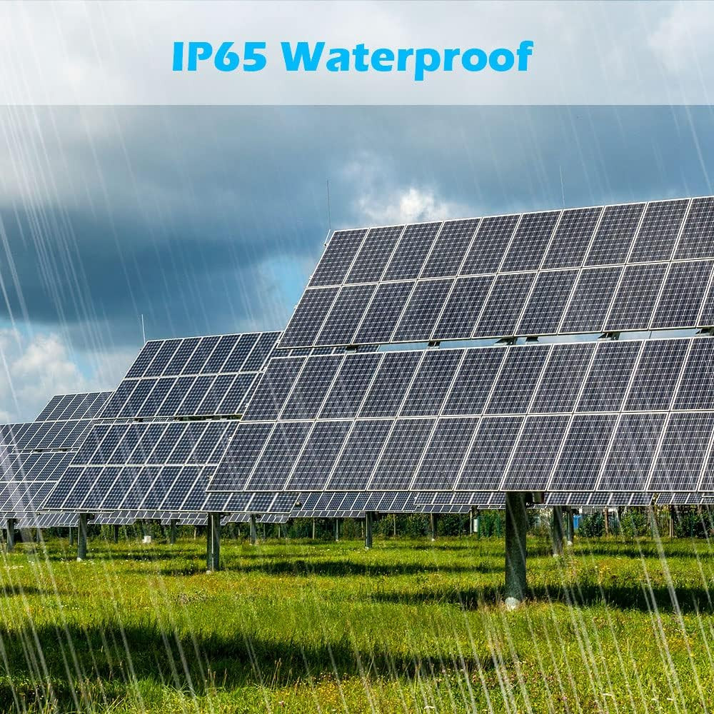 SUNGOLDPOWER 2Pcs 100W Solar Panel Monocrystaline Solar Panel Module Grade a Sol