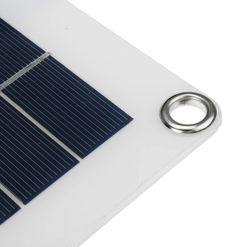10W 18V Outdoor Solar Panel Charger USB Power Supply Kit For Phone Car RV Boat