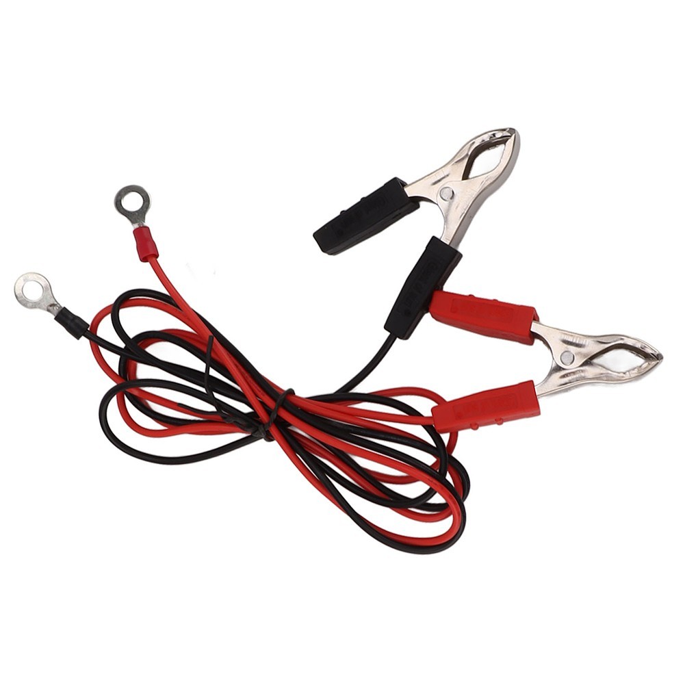 2 Piece Set of Electric Fence Wires with Strong For Alligator Clip Fasteners