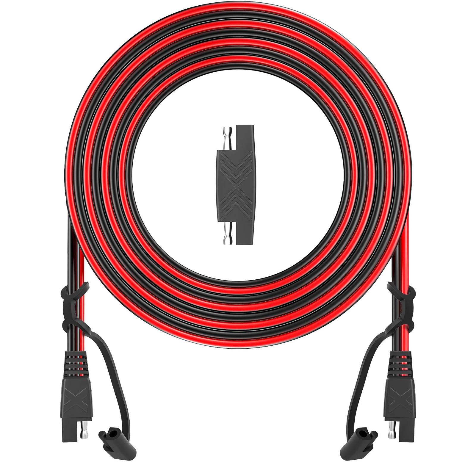 12Feet SAE to SAE Extension Cable Quick Disconnect Connector 16AWG,for Automo…