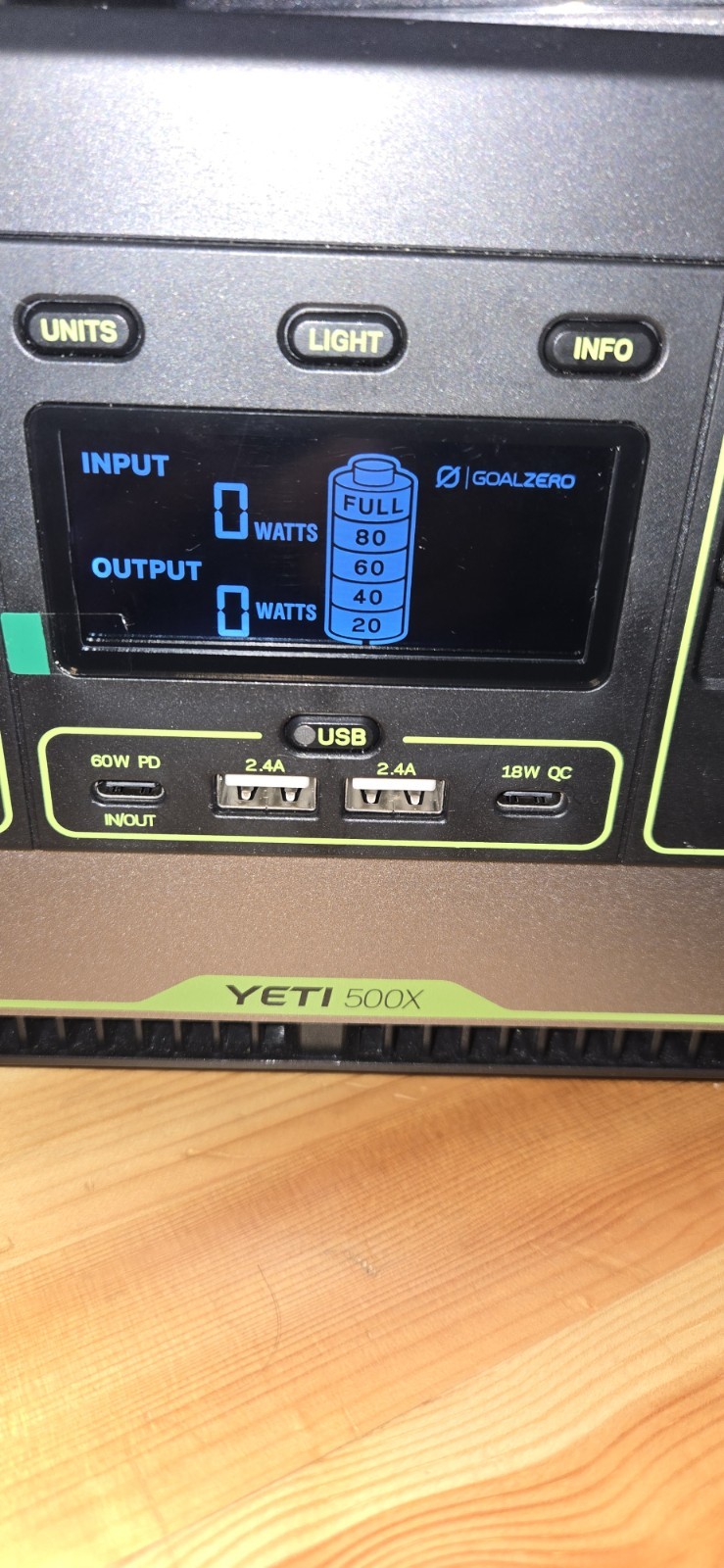 Goal Zero Yeti 500X Lithium Portable Power Station – GZ36100